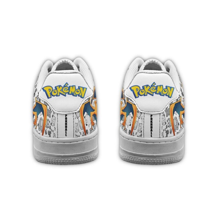 Charizard Sneakers Pokemon Shoes Fan Gift Idea Air Force 1 Sneakers 2