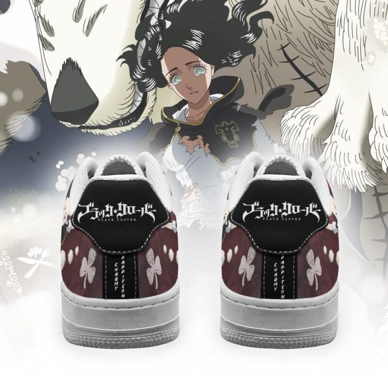 Charmy Pappitson Sneakers Black Bull Knight Black Clover Anime Shoes Air Force 1 Sneakers 2