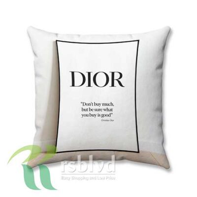 Christian Dior Quotes Custom Pillow Case Cover