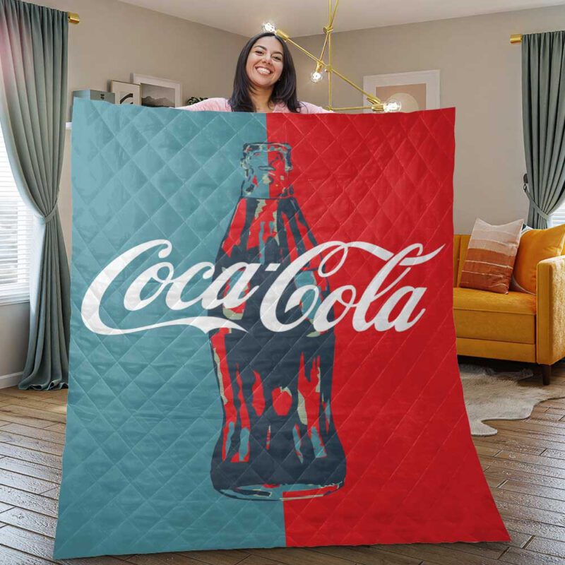 Coca Cola Logo Comfy Sofa Throw Blanket Gift