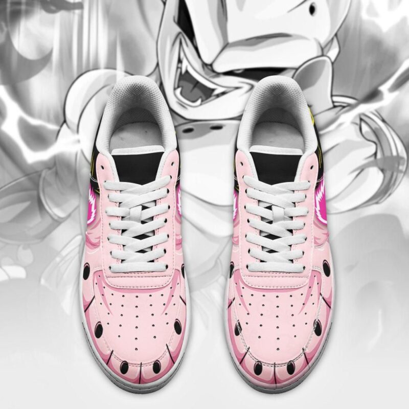 DBZ Majin Buu Air Force 1 Sneakers Custom Skill Dragon Ball Anime Shoes 1