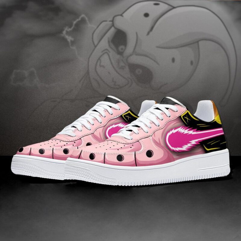 DBZ Majin Buu Air Force 1 Sneakers Custom Skill Dragon Ball Anime Shoes 2