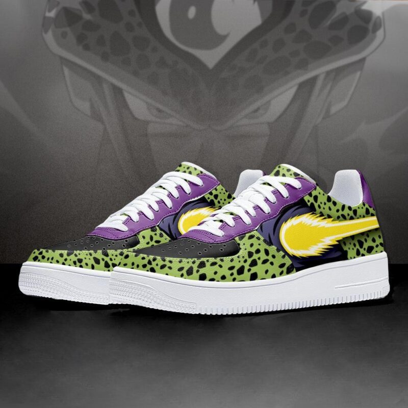 DBZ Perfect Cell Air Force 1 Sneakers Custom Dragon Ball Anime Shoes 2