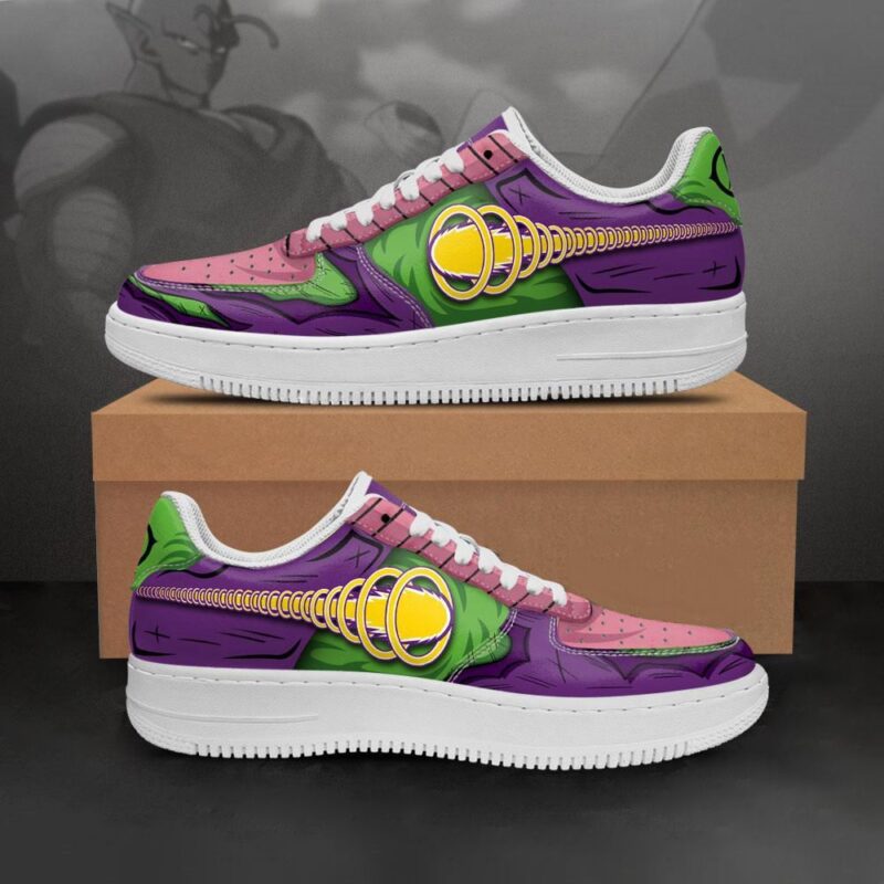 DBZ Piccolo Air Force 1 Sneakers Custom Skill Dragon Ball Anime Shoes