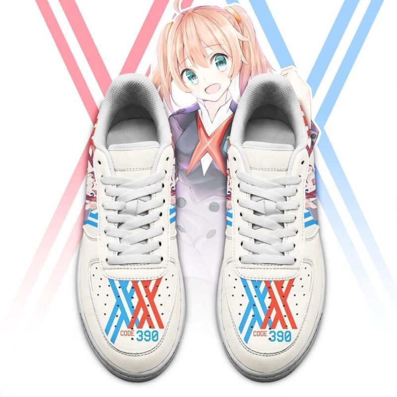Darling In The Franxx Shoes Code 390 Miku Sneakers Anime Shoes Air Force 1 Sneakers 1