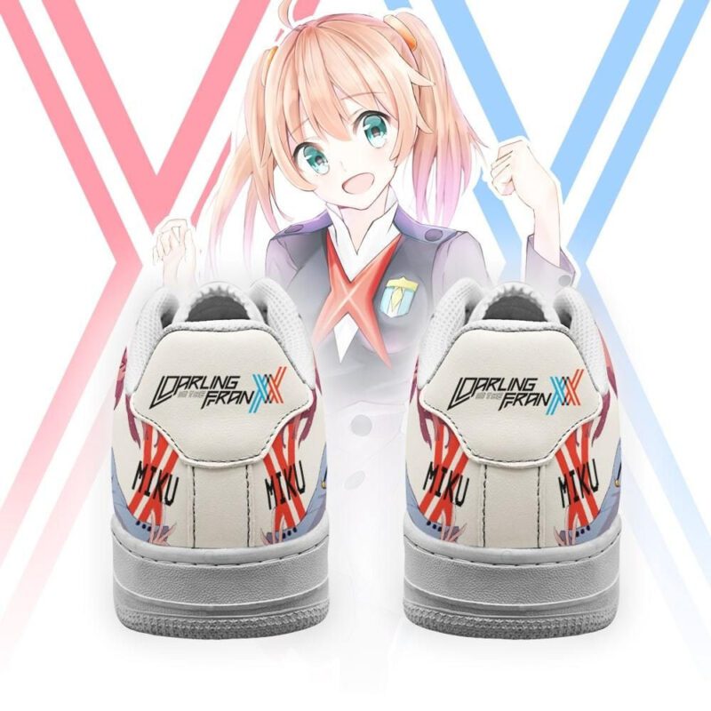 Darling In The Franxx Shoes Code 390 Miku Sneakers Anime Shoes Air Force 1 Sneakers 2