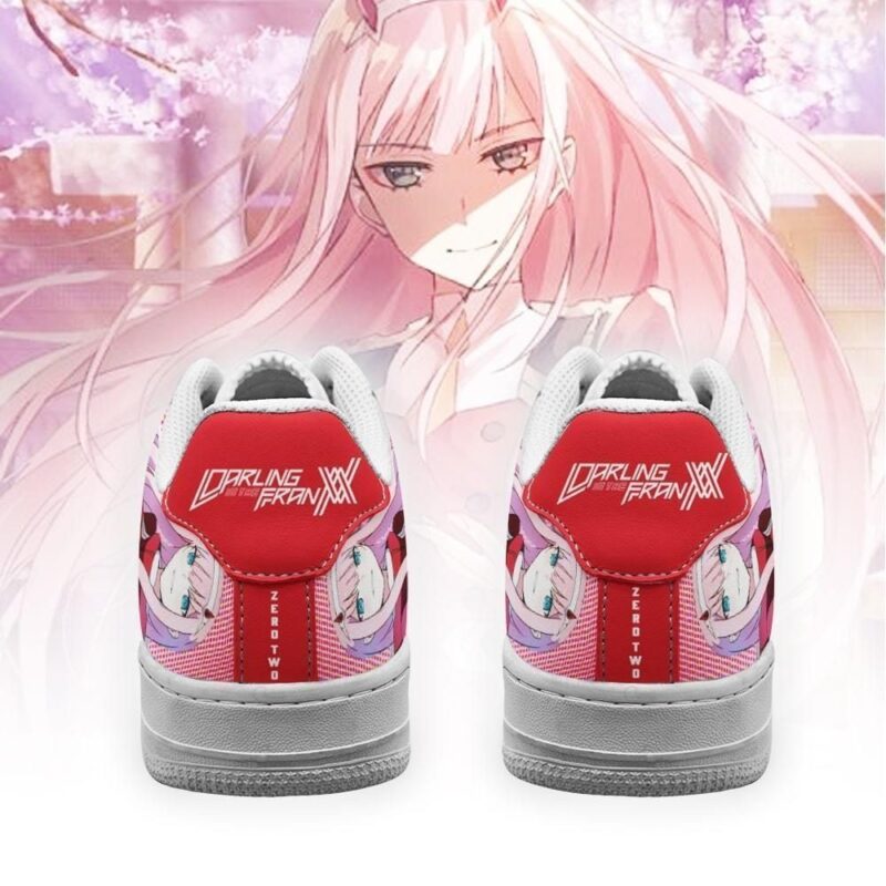 Darling In The Franxx Shoes Zero Two Sneakers Anime Shoes Air Force 1 Sneakers 2