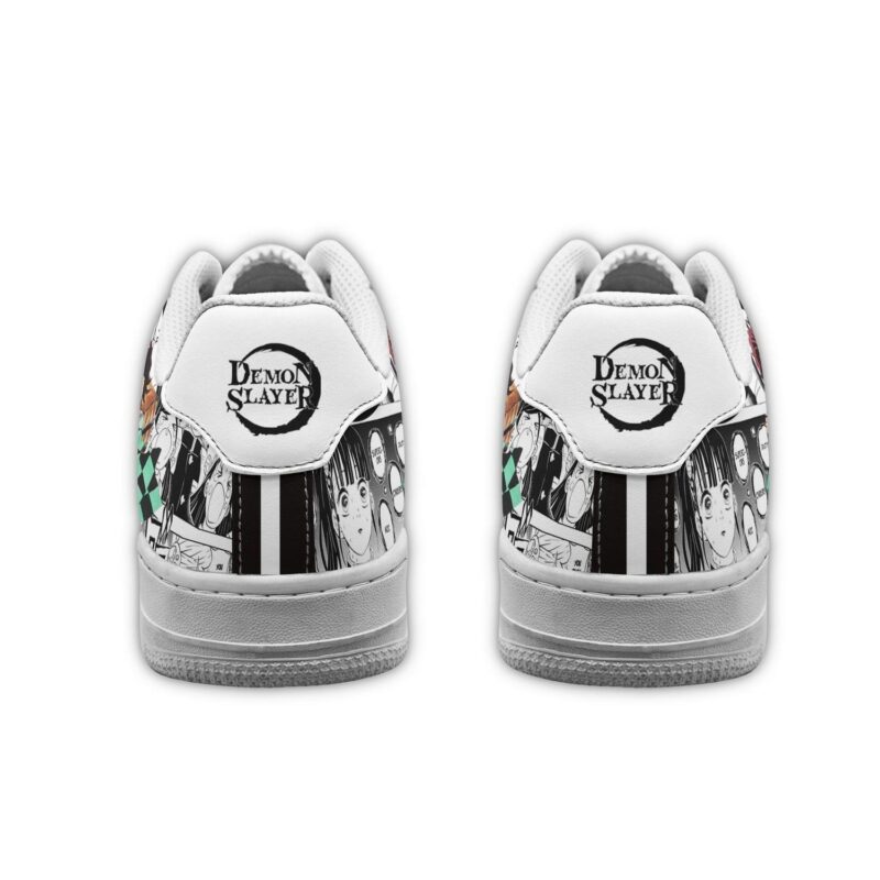 Demon Slayer Sneakers Manga Anime Shoes Fan Gift Idea Air Force 1 Sneakers 2