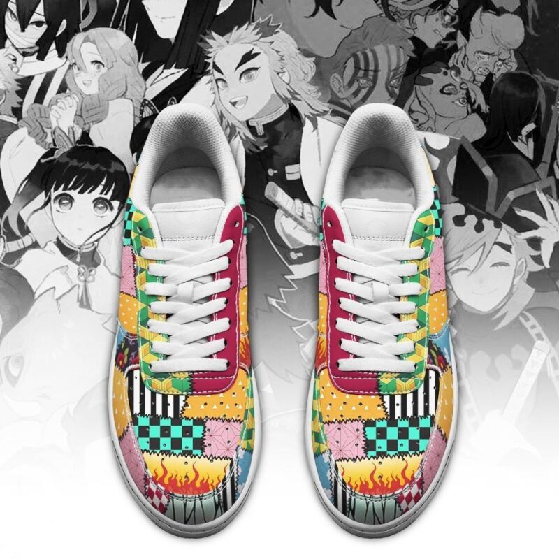 Demon Slayer Uniform Sneakers Kimetsu No Yaiba Shoes Air Force 1 Sneakers 1