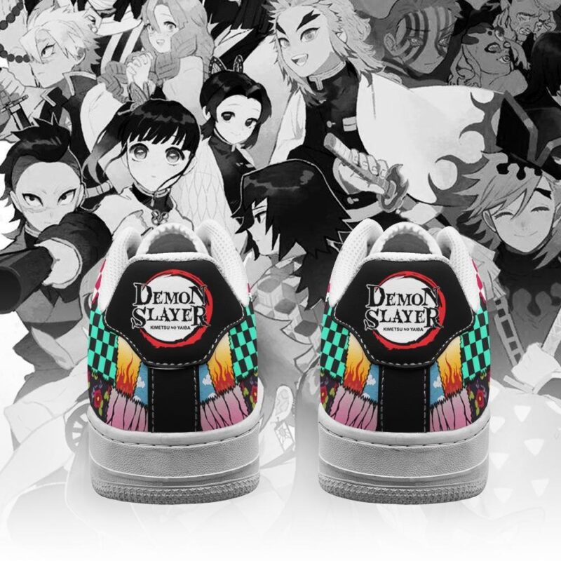 Demon Slayer Uniform Sneakers Kimetsu No Yaiba Shoes Air Force 1 Sneakers 2