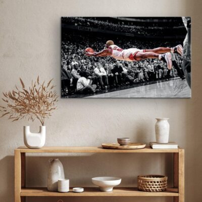 Chicago Bulls Legend Basketball Canvas