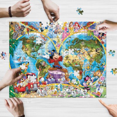 Disney Characters Jigsaw Puzzle Game, Disney Characters Fan Gift, Magic Mickey And Disney Characters Map Fan Gift 1 Disney Characters Fan Gift