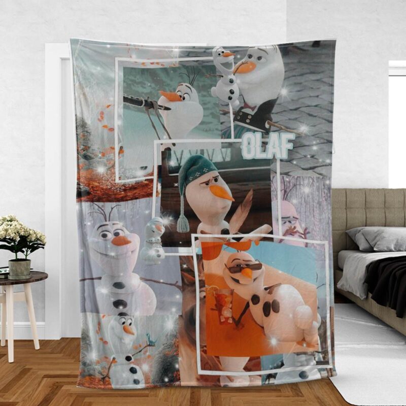 Disney Frozen Olaf So Cute Christmas Gift Comfy Sofa Throw Blanket Gift 2 1 1
