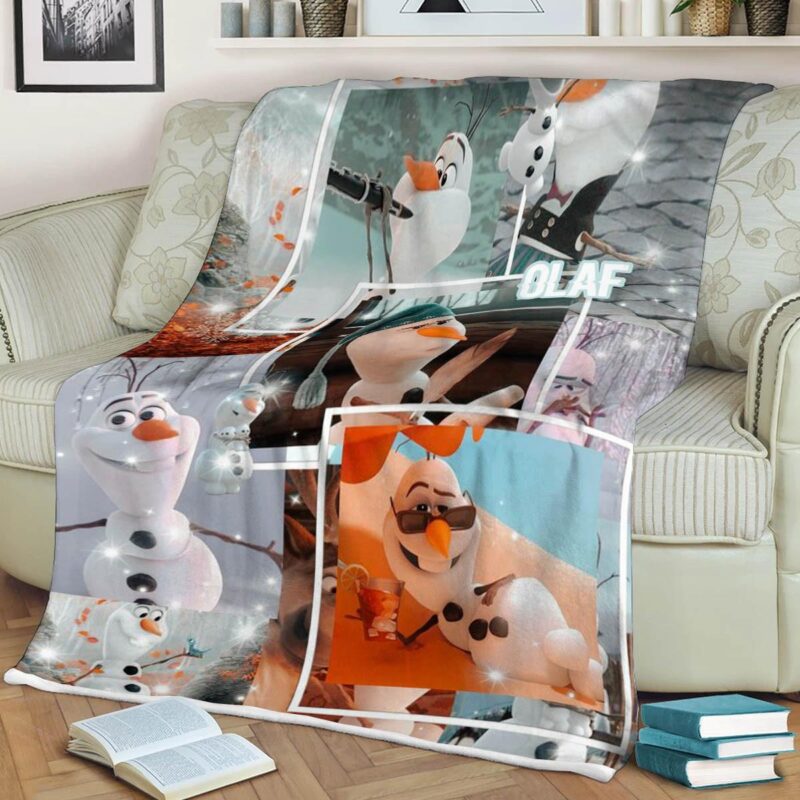Disney Frozen Olaf So Cute Christmas Gift Comfy Sofa Throw Blanket Gift 2 2