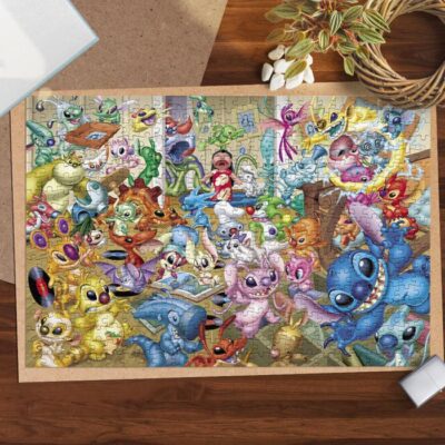 Disney Lilo And Stitch Jigsaw Puzzle Game, Disney Lilo And Stitch characters Fan Gift