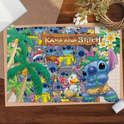 Disney Lilo And Stitch Wiki Jigsaw Puzzle Game, Disney Lilo And Stitch Character Gift For Fans 2