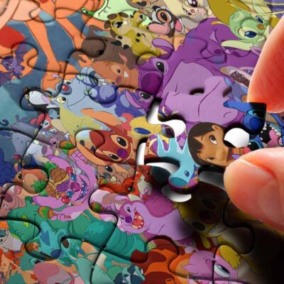 Disney Lilo And Stitch Wiki Jigsaw Puzzle Game Disney Lilo And Stitch Character Gift For Fans 3 3