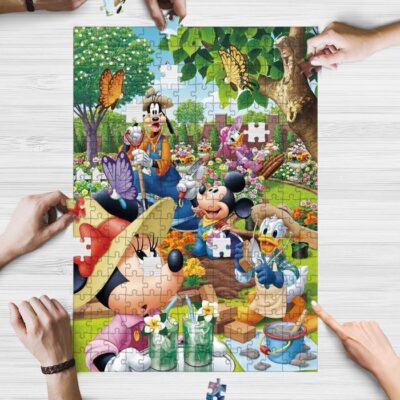 Disney Mickey And Friend Jigsaw Puzzle Game, Disney Mickey And Friend Gift, Disney Family Gift Puzzle Game 2 Disney Family Gift Puzzle Game