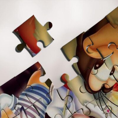 Disney Mickey And Friend Merry Chirstmas Jigsaw Puzzle Game, Disney Mickey Fan Gift, Disney Gift 2 Disney Gift