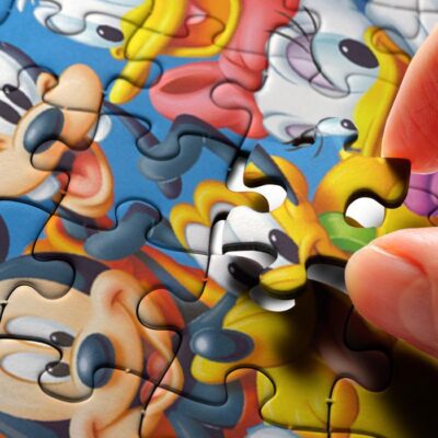 Disney Mickey Mouse Jigsaw Puzzle Game, Disney characters Mickey Minnie Goofy Daisy Donald Clarabelle Cow Fan Gift 4 Disney Mickey Mouse Jigsaw Puzzle Game Disney characters Mickey Minnie Goofy Daisy Donald Clarabelle Cow Fan Gift 4