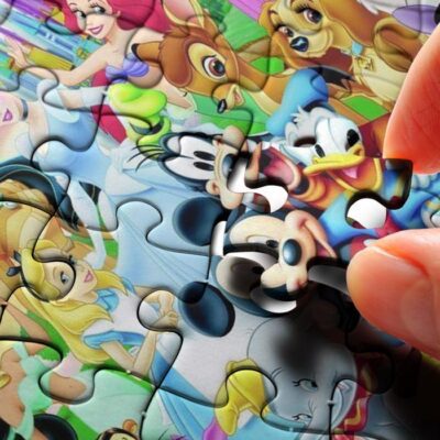 Disney all characters all princesses mickey mouse Lilo and Stitch Ariel Jigsaw Puzzle Game, Disney Fan Gift 4 Disney all characters all princesses mickey mouse Lilo and Stitch Ariel Jigsaw Puzzle Game Disney Fan Gift 4