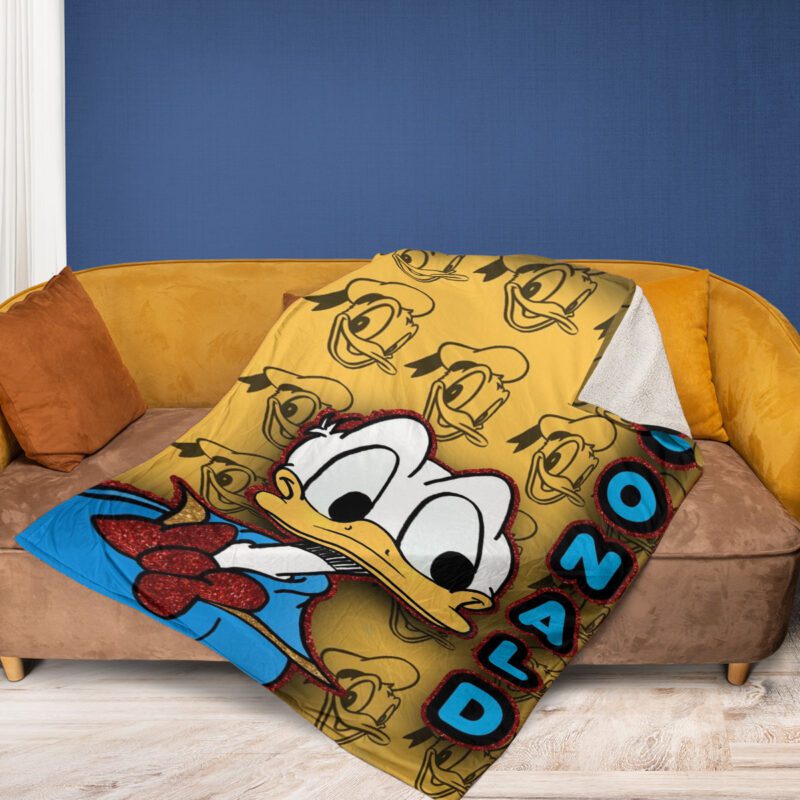 Donald Duck Disney Fan Gift Donald Duck Disney Gift For Fan Comfy Sofa Throw Blanket Gift 2