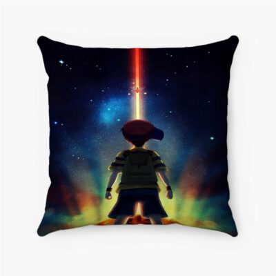 Earth Bound Mother 2 Custom Pillow Case Spun Polyester Suede Square Pillow Cover