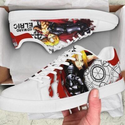 Edward Elric Fullmetal Alchemist Low Top Leather Stan Smith Shoes SST1113 1 Tennis Shoes