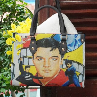 Elvis Presley Gift For Fan, Elvis Presley Handbag , Fashion Lady Handbag LHB58 1 Elvis Presley Handbag