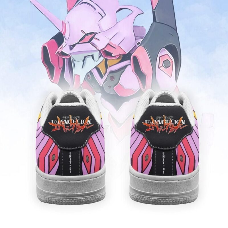 Evangelion Unit 01 Awakened Sneakers Neon Genesis Evangelion Shoes Air Force 1 Sneakers 2