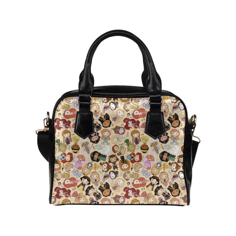 Fairy Tale Cuties Beige Lady Leather Shoulder Hand Bag SB0105 1