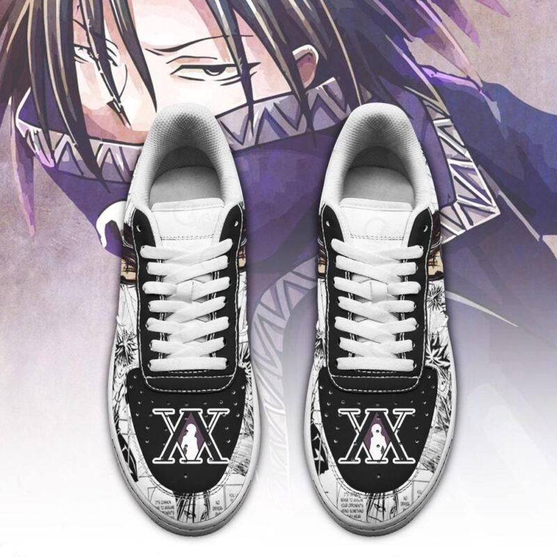 Feitan Sneakers Custom Hunter X Hunter Anime Shoes Fan Air Force 1 Sneakers 1
