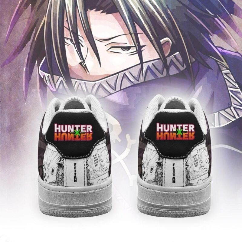 Feitan Sneakers Custom Hunter X Hunter Anime Shoes Fan Air Force 1 Sneakers 2
