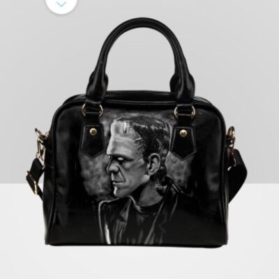 Frankenstein's Monster Lady Leather Shoulder Hand Bag SB0122