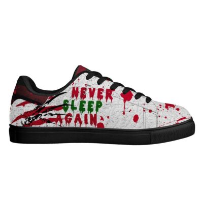 Freddy Krueger Never Sleep Again Low Top Leather Stan Smith Shoes SST1123 2 Sneaker For Fans