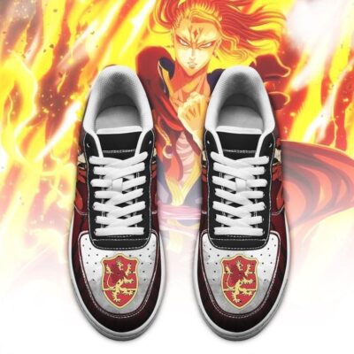 Fuegoleon Vermillion Sneakers Crimson Lion Knight Black Clover Anime Shoes Air Force 1 Sneakers 1 Fuegoleon Vermillion Sneakers Crimson Lion Knight Black Clover Anime Shoes Air Force 1 Sneakers 1