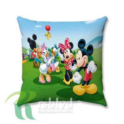 Full Hd Mickey Mouse Clubhouse Wallpaper Custom Pillow Case Cover