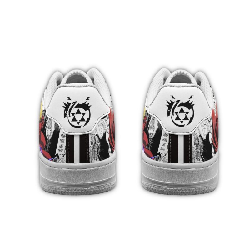 Fullmetal Alchemist Sneakers Anime Shoes Mixed Manga Style Air Force 1 Sneakers 2
