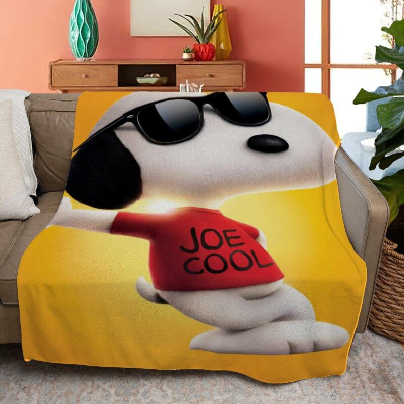 Funny Snoopy Peanuts Blanket Gift For Fan Snoopy Peanuts Blanket 2