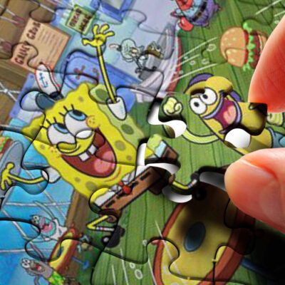 Funny Spongebob Squarepants Comedy Television Series Jigsaw Puzzle Game,Spongebob Fan Gift, Spongebob 4 Funny Spongebob Squarepants Comedy Television Series Jigsaw Puzzle GameSpongebob Fan Gift Spongebob 4