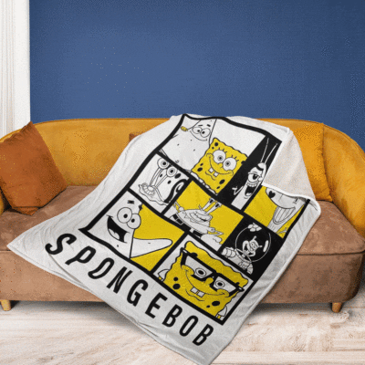 Funny Spongebob With Friend Cartoon Ver5 Gifts Lover,Spongebob Gift For Fan Comfy Sofa Throw Blanket Gift 2 Funny Spongebob With Friend Cartoon Ver5 Gifts LoverSpongebob Gift For Fan Comfy Sofa Throw Blanket Gift 2