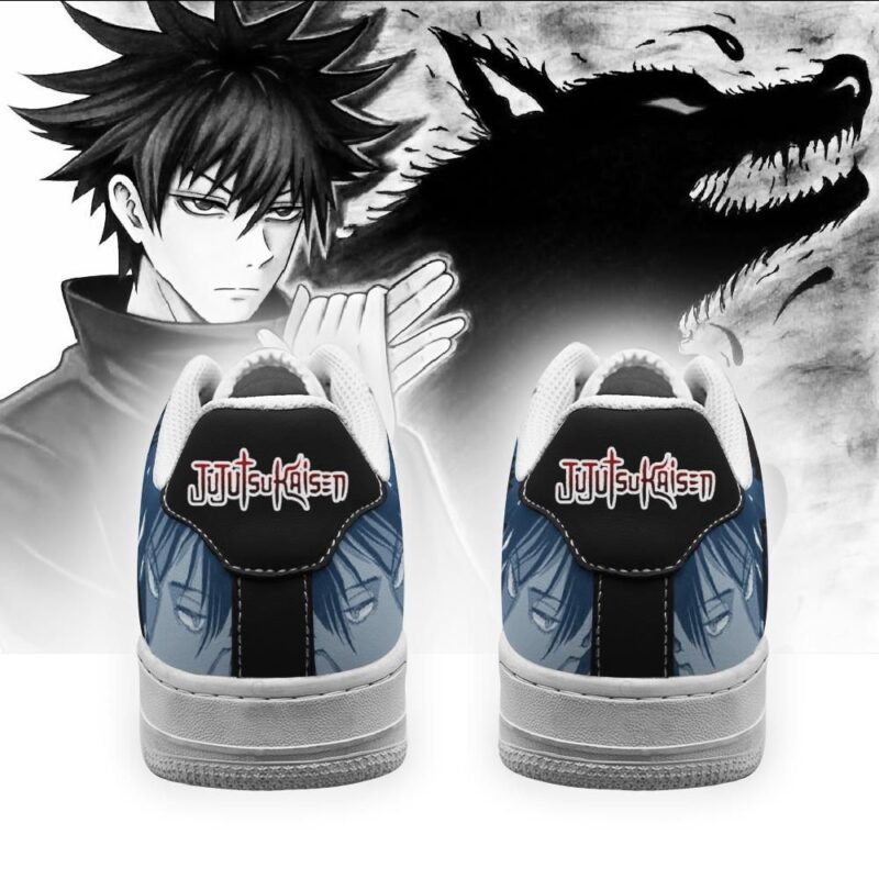 Fushiguro Megumi Jujutsu Kaisen Air Force 1 Sneakers Custom Anime Shoes 2