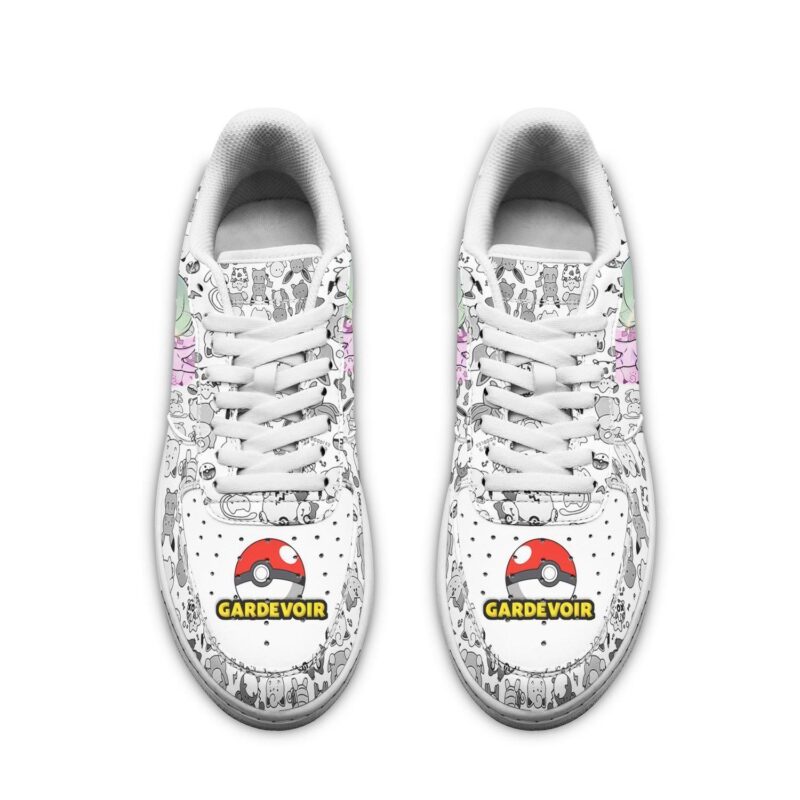 Gardevoir Sneakers Pokemon Shoes Fan Gift Idea Air Force 1 Sneakers 1