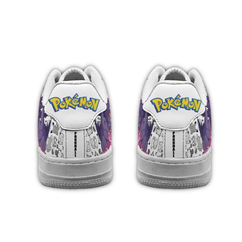 Gengar Sneakers Pokemon Shoes Fan Gift Idea Air Force 1 Sneakers 2