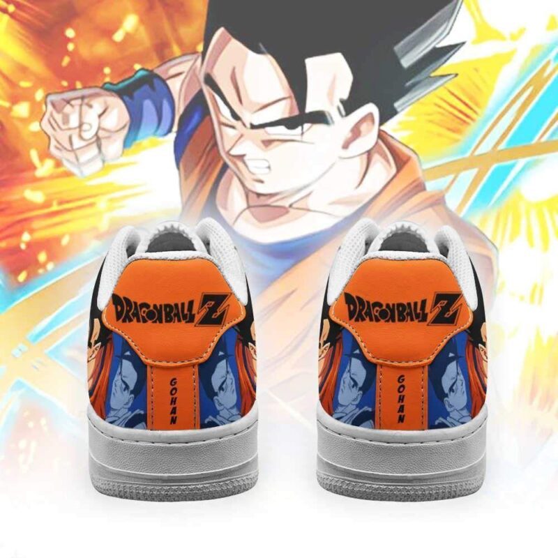 Gohan Sneakers Custom Dragon Ball Anime Shoes Fan Gift Air Force 1 Sneakers 2