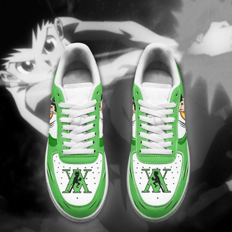 Gon Freecss Air Force 1 Sneakers Custom Hunter X Hunter Anime Shoes 1