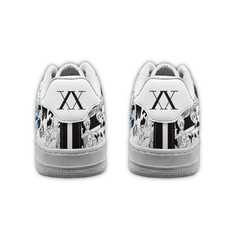 Gon Killua Hunter x Hunter Air Force 1 Sneakers Custom Anime Manga Shoes 2