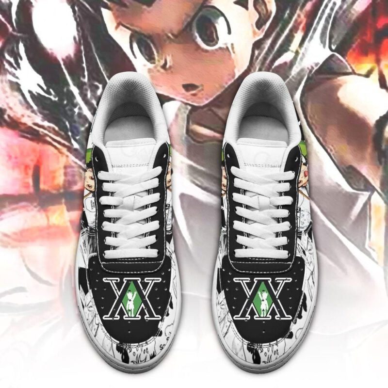 Gon Sneakers Custom Hunter X Hunter Anime Shoes Fan Air Force 1 Sneakers 1