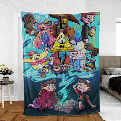 Gravity Falls The Love God Disney Cartoon Television Series Ver5 Gifts Lover, Gravity Falls Gift For Fan Comfy Sofa Throw Blanket Gift 1 Gravity Falls Gift For Fan Comfy Sofa Throw Blanket Gift