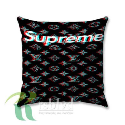 Gucci Louis Vuitton Supreme Wallpaper Custom Pillow Case Cover